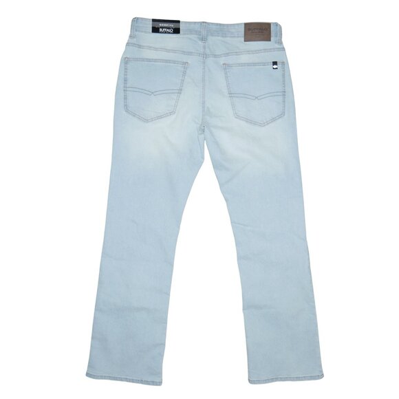 Buffalo David Bitton King Slim Bootcut Jeans Men's Size 34x30 Light Wash Denim - Picture 3 of 9